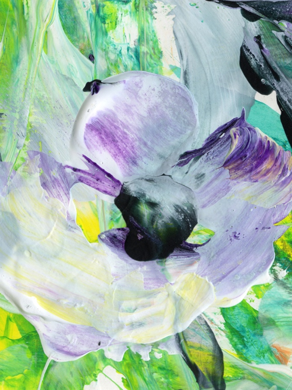 Original Floral Painting, Flower Art - Blossoms Of Love 53